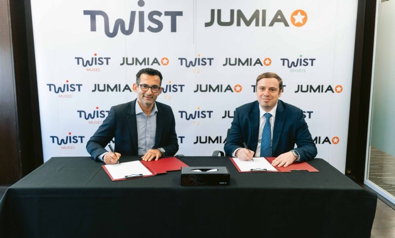 Twist platform announced a collaboration agreement with a leading e-commerce platform in Egypt, Jumia